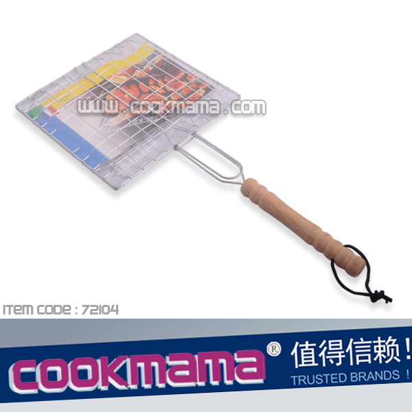 galvanized platedl grilling basket