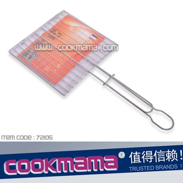 galvanized platedl grilling basket