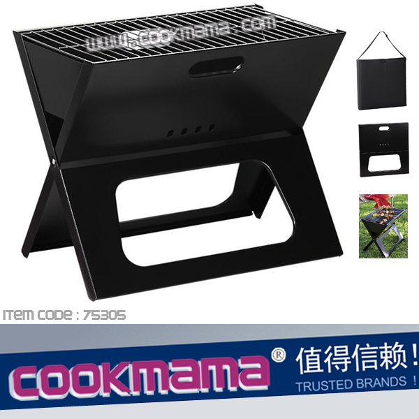 folding portable charcoal grill