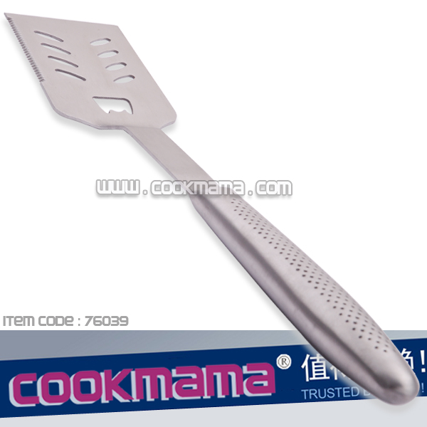high quality Stainlee steel handle BBQ spatula
