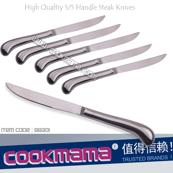 6pcs stainless steel steak knife