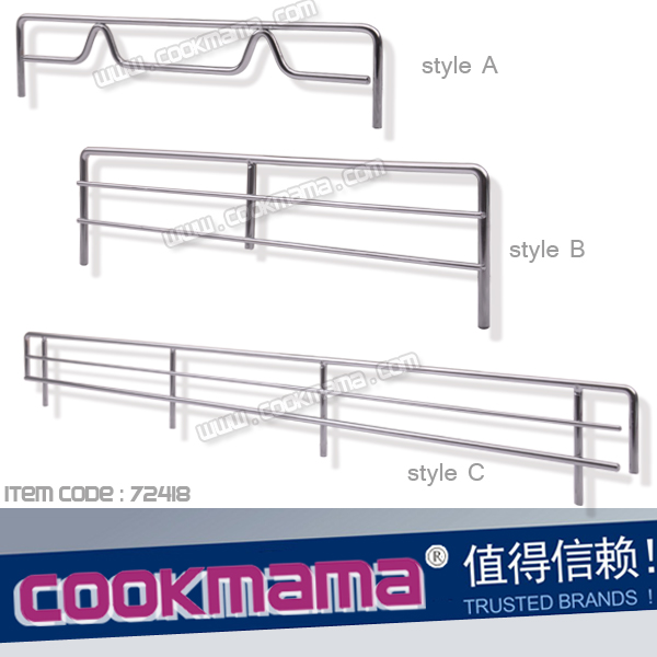 Shelves fence,Wire guard bar,Wire shelves fence