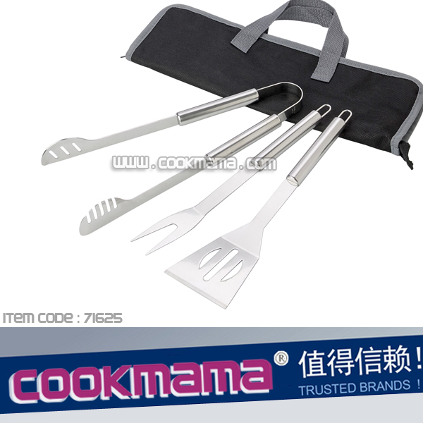 3pcs bbq grill metal tool set
