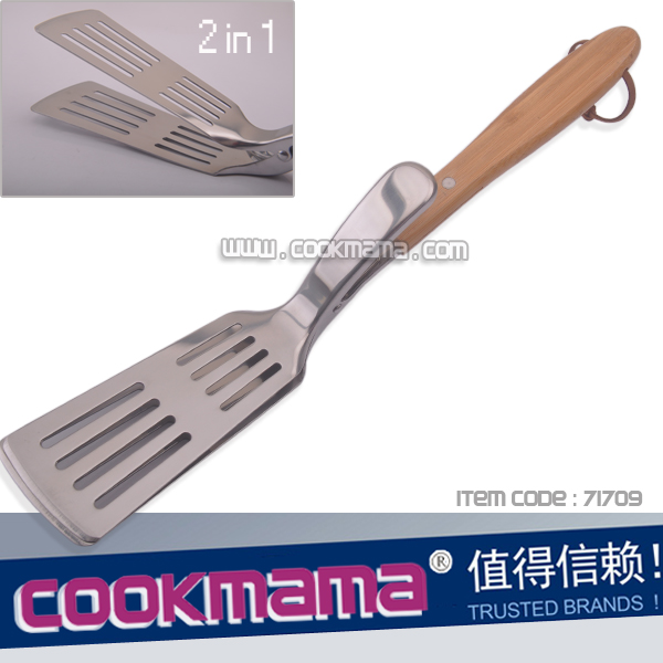 2 in 1 BBQ spatula,2 in 1 bbq tools,2 in 1 grill spatula,2016 new bbq tool set
