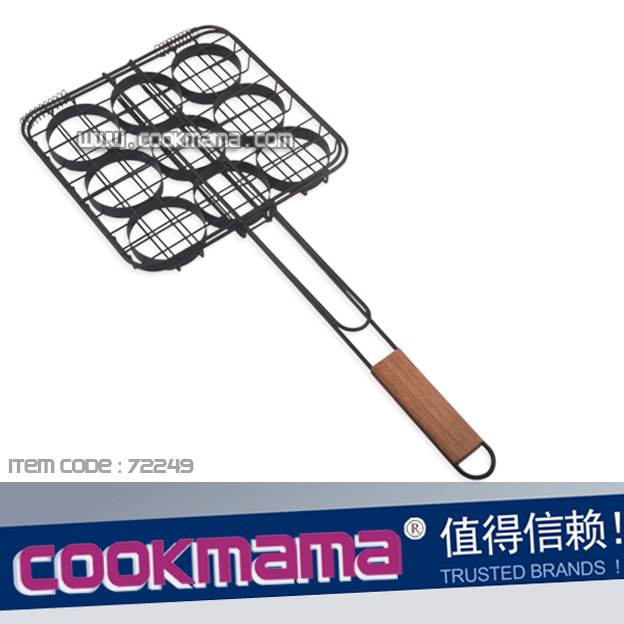 Hamburger Broiler,Hamburger Grilling Basket,Nonstick Hamburger Grilling Basket