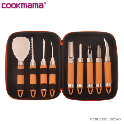 9 Piece Halloween pumpkin carving tools kit - hot sale