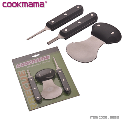 3 piece halloween pumpkin carving tools