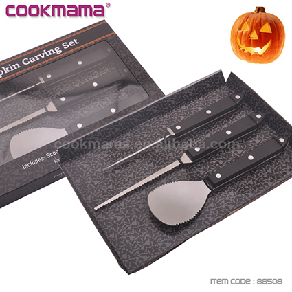 3pcs pumpkin carving kit